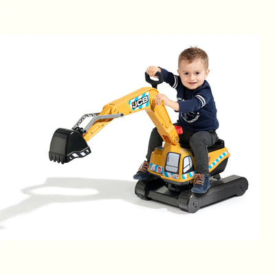 JCB Ride On Digger With Helmet 3+
