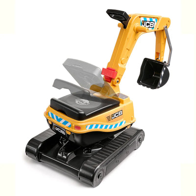 JCB Ride On Digger With Helmet 3+