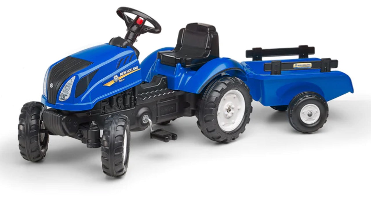 New Holland T6 Tractor With Trailer