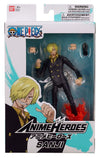 One Piece Anime Heroes Sanji 17cm Figure