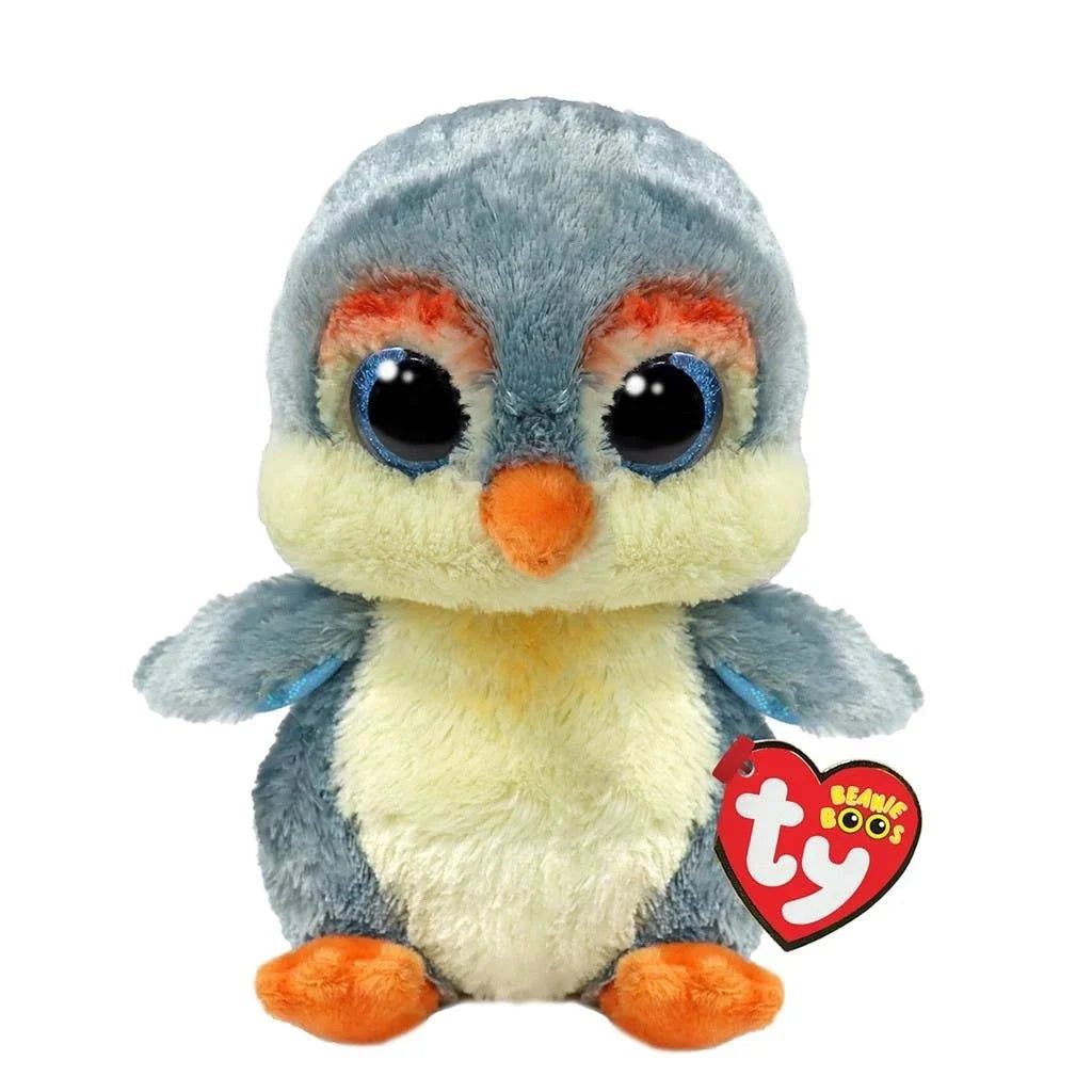 TY Fisher Penguin Beanie Boo Soft Toy Small Totally Toys Ireland