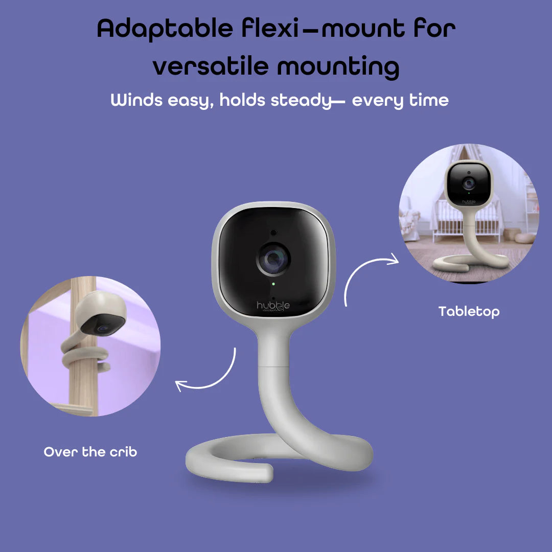 Hubble Go Baby Camera 2K QHD 5-In-1 Baby Monitor