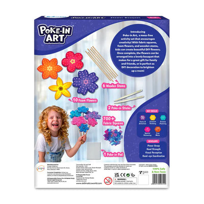 Skillmatics Poke In Art Flower Bouquet