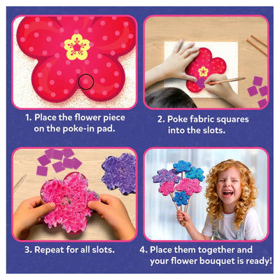 Skillmatics Poke In Art Flower Bouquet