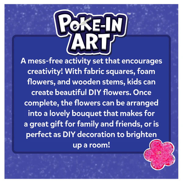 Skillmatics Poke In Art Flower Bouquet
