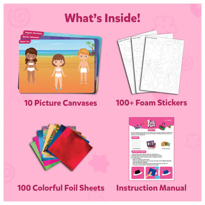 Skillmatics Fun Foil Magical Art And Craft Activity Set Dress Up