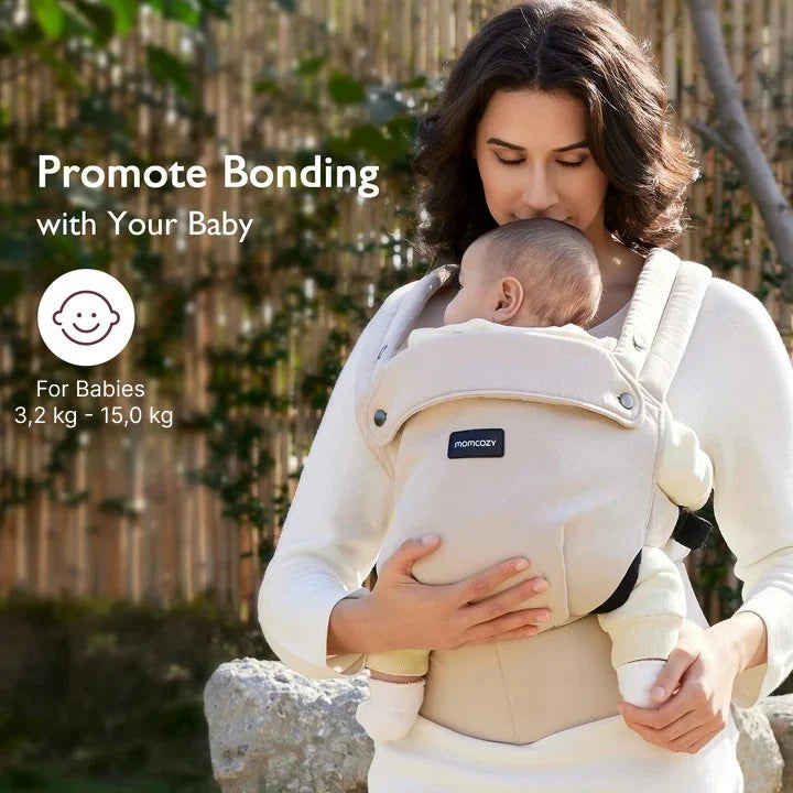 Momcozy Pure Hug 3 In 1 Baby Carrier Khaki