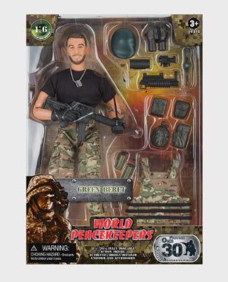 World Peace Keepers 12" Action Figure Green Beret