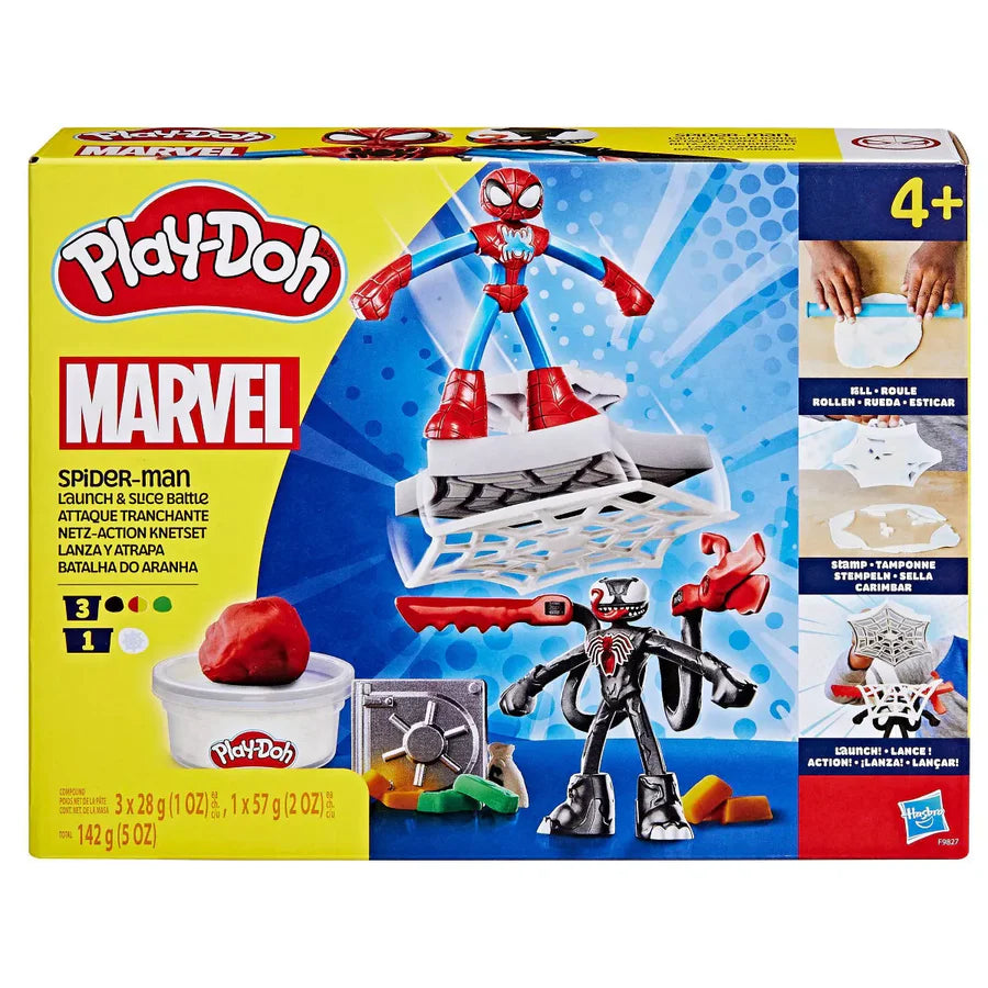 Play-Doh SpiderMan Launch And Slice Battle Playset