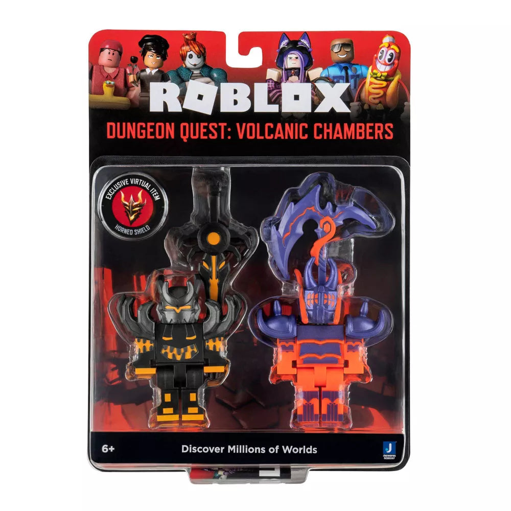 Roblox Collection Brookhaven Hair & Nails 3 Action Figures w