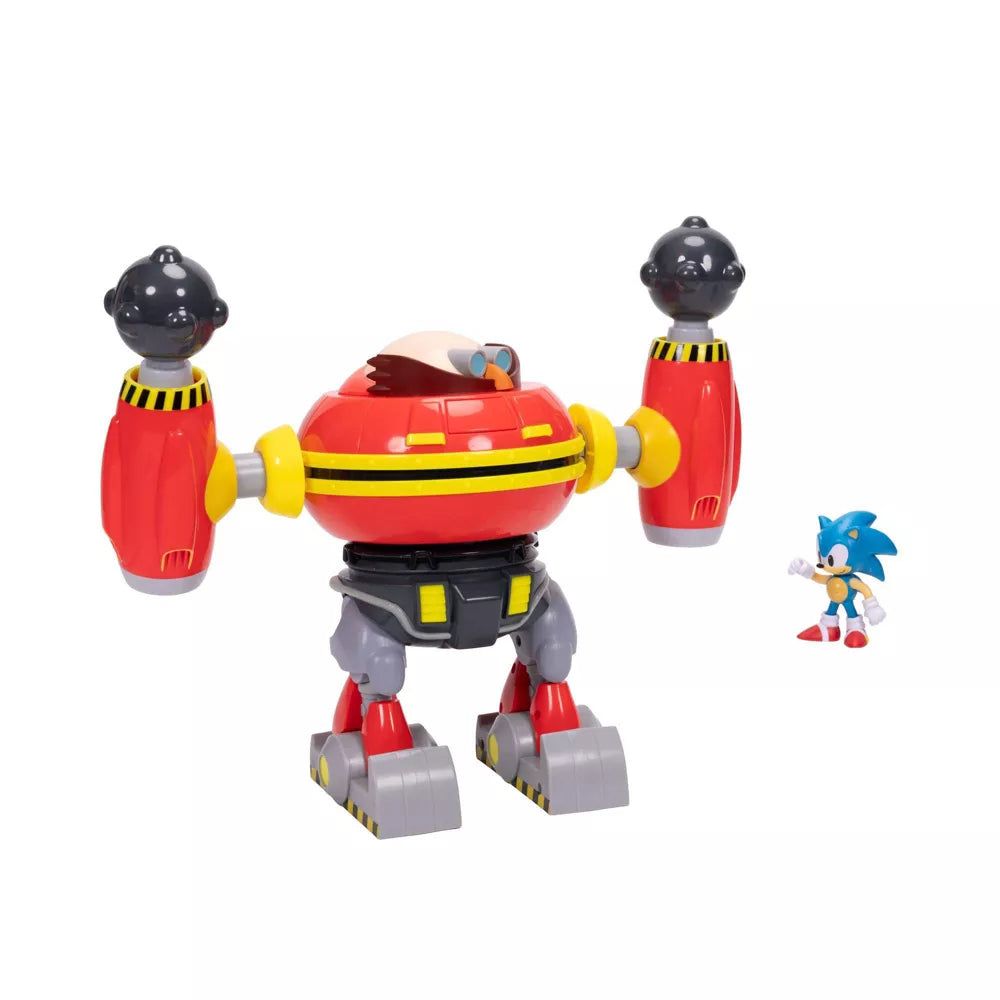 Sonic The Hedgehog Hammer Egg Robot And Sonic