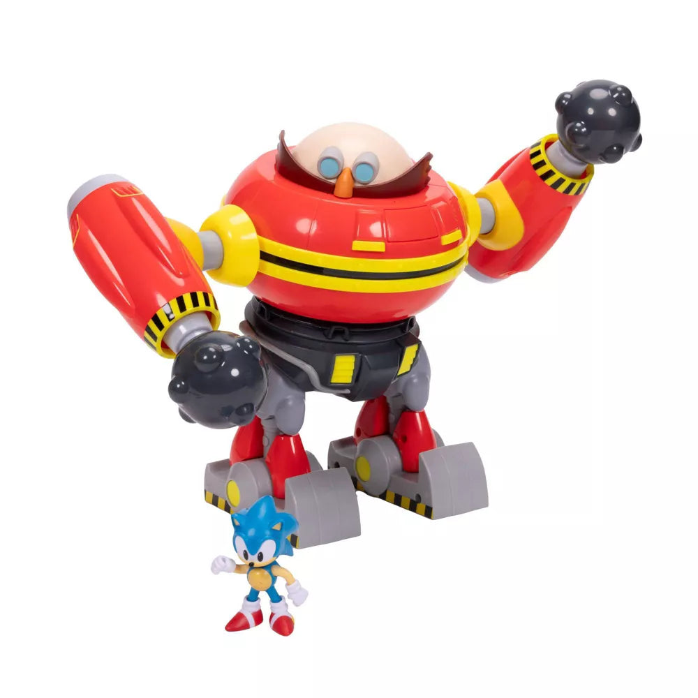 Sonic The Hedgehog Hammer Egg Robot And Sonic