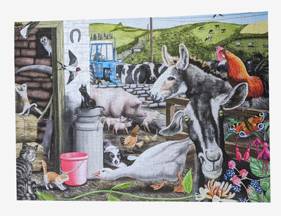 The Curious Goat 252pc Jigsaw Puzzle