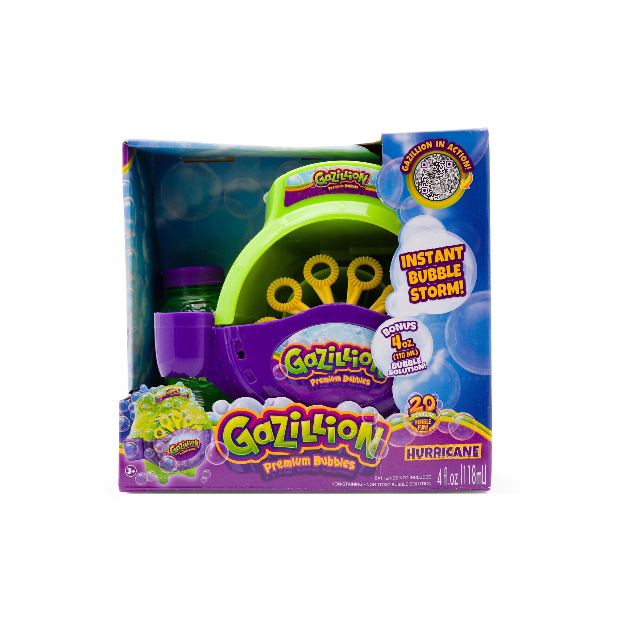 Gazillion Bubbles Hurricane Instant Bubble Maker
