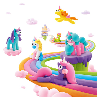 Hey Clay Sculpting Clay Rainbow Unicorns 15 Can Set