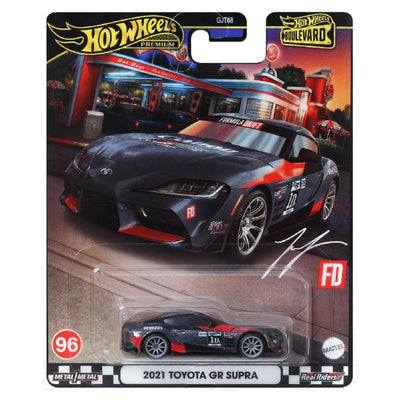 Hot Wheels Premium Boulevard 2021 Toyota GR Supra