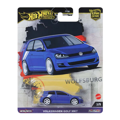 Hot Wheels Premium Car Culture Volkswagen Golf MK7