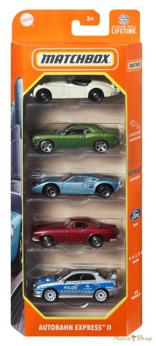 Matchbox Die Cast Car 5 Pack Assorted