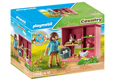 Playmobil Country 71308 Hen House 29pc Playset