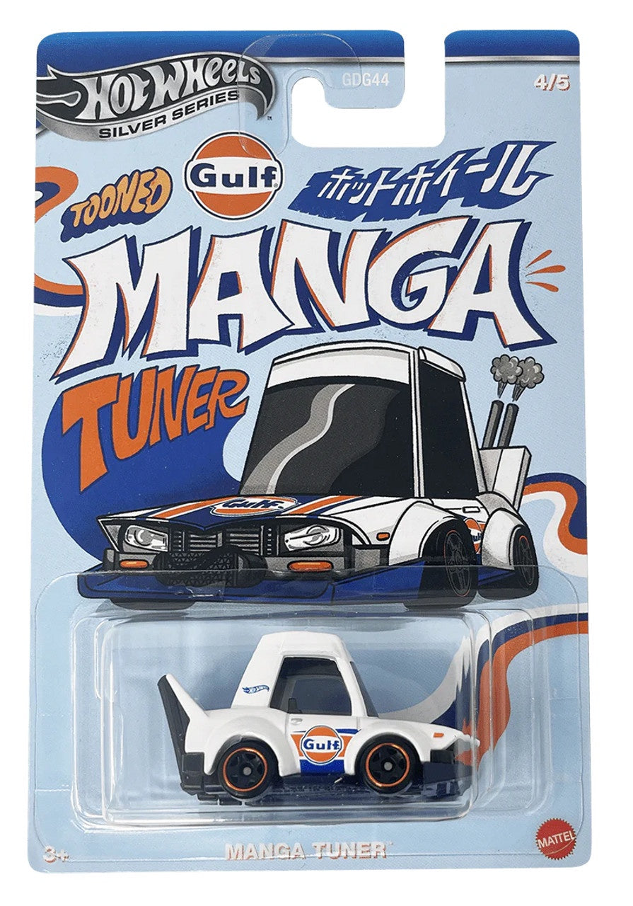 Hot Wheels Silver Series Manga Tuner Die Cast Car