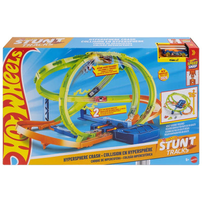 Hot Wheels Hypersphere Crash Stunt Track Playset