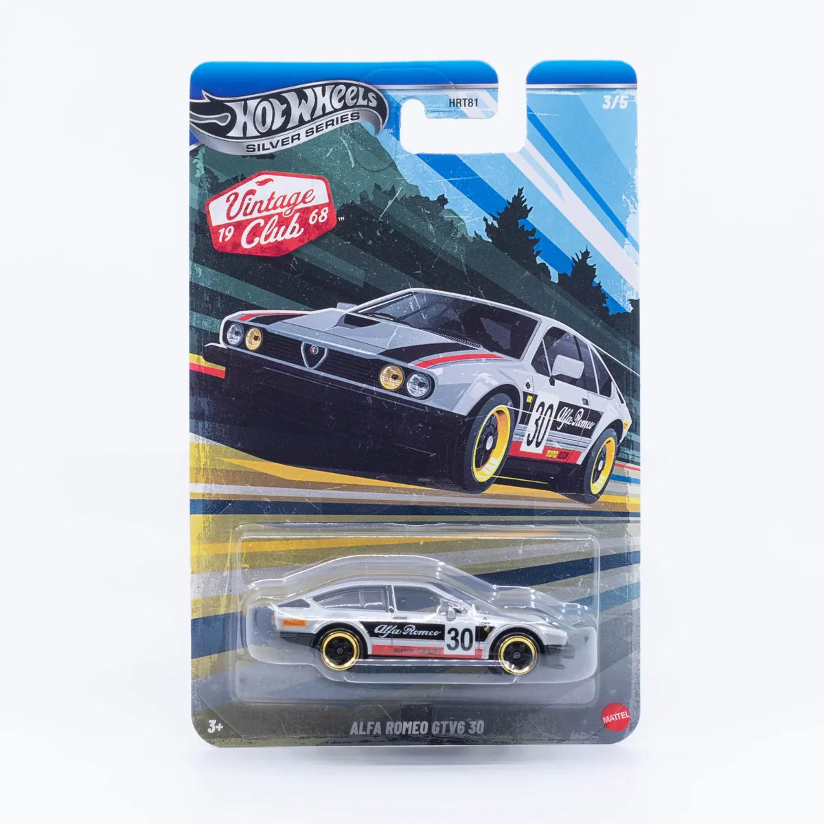 Hot Wheels Silver Series Vintage Club Alfa Romeo GTV6 30