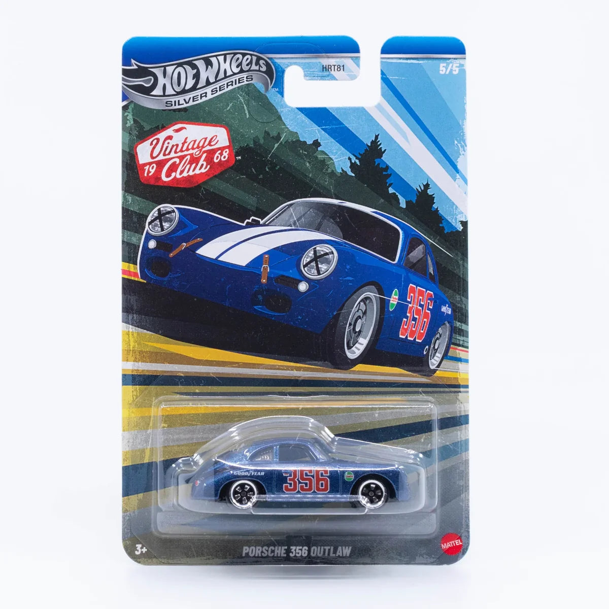 Hot Wheels Silver Series Vintage Club Porsche 356 Outlaw