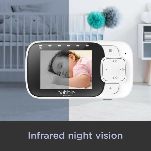 Hubble Nursery View Glow Baby Monitor With Night Light