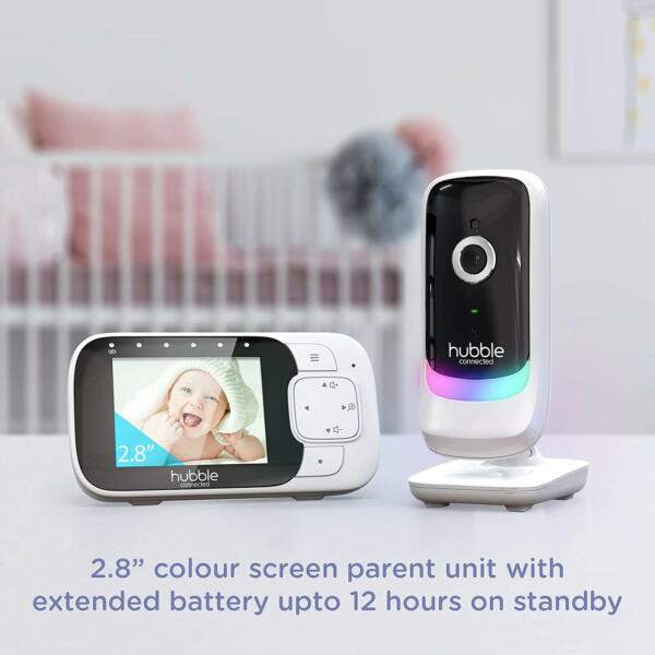 Hubble Nursery View Glow Baby Monitor With Night Light