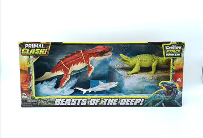 Primal Clash Beasts Of The Deep Figure Set