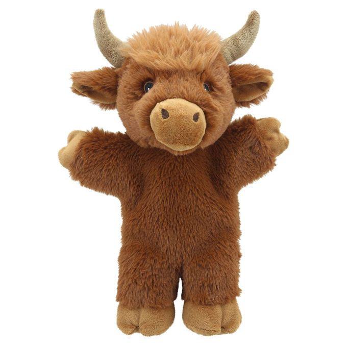The Puppet Company Eco Walking Hand Puppet Highland Cow