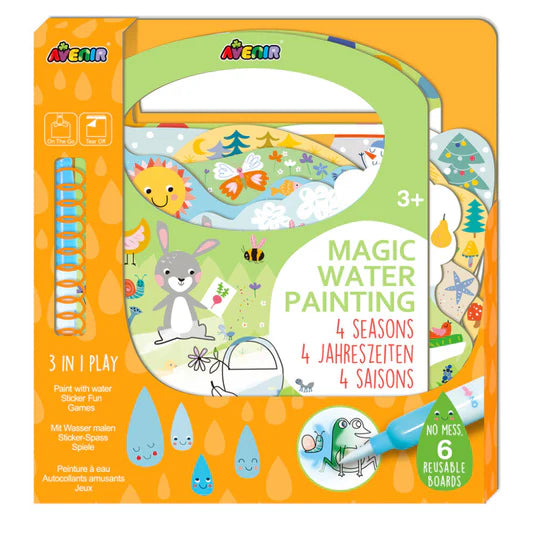 Haku Yoka Avenir Magic Water Painting Book 4 Seasons