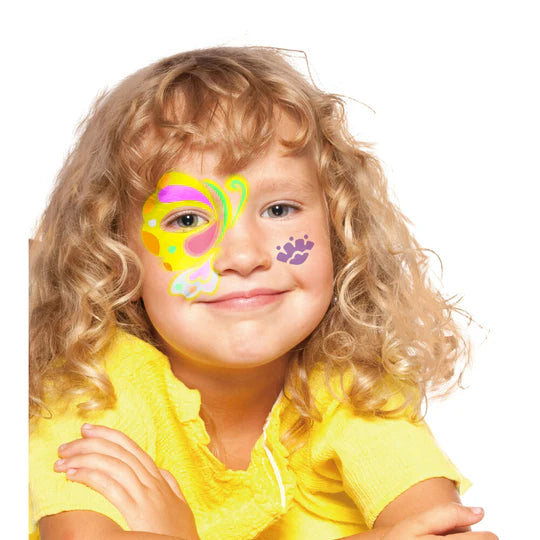 Haku Yoka Avenir Face Painting Set 6 Colours Butterfly