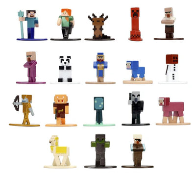 Minecraft 18pc Diecast Nano Figure Set