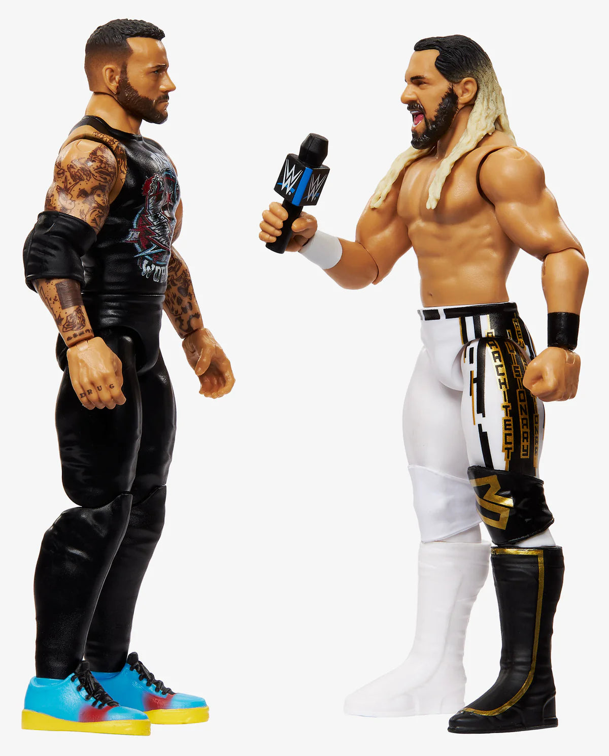WWE Wrestling Figure Twin Pack CM Punk vs Seth Freakin Rollins