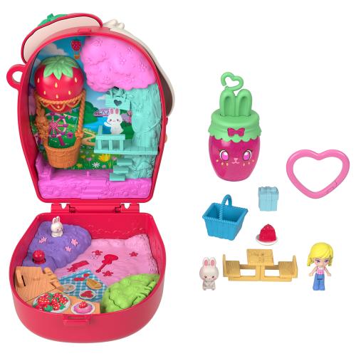 Polly Pocket Compact Picnic Bunny