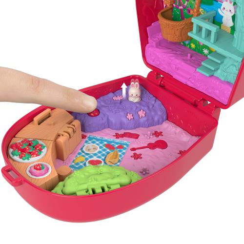 Polly Pocket Compact Picnic Bunny
