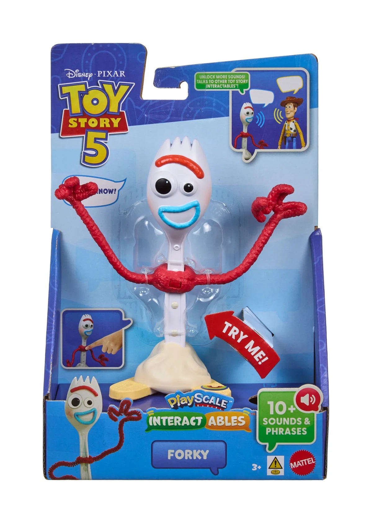 Disney Toy Story Interactactables Figure Forky