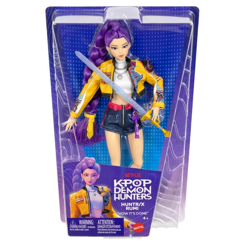 Netflix K Pop Demon Hunters Fashion Doll How's It Done Huntr/X Rumi