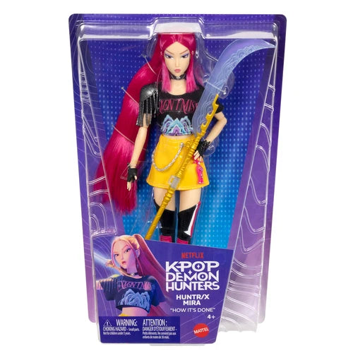 Netflix K Pop Demon Hunters Fashion Doll How It's Done HUNTR/X Mira