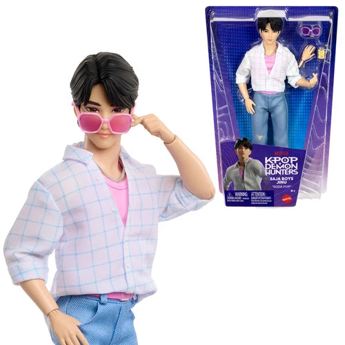 Netflix K Pop Demon Hunters Fashion Doll Soda Pop Saja Boys Jinu