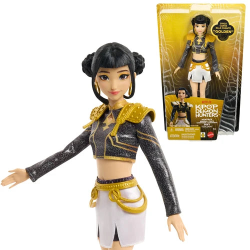 Netflix K Pop Demon Hunters Singing Fashion Doll Golden HUNTR/X Zoey
