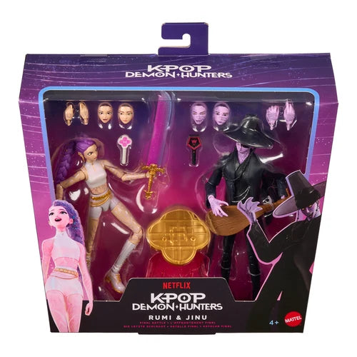 Netflix K Pop Demon Hunters Action Figures Final Battle Rumi And Jinu 2 Pack