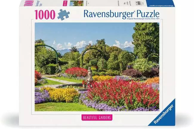 Ravensburger Park Of Villa Pallavicino 1000pc Jigsaw Puzzle