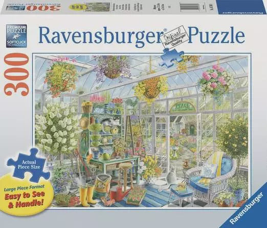 Ravensburger Greenhouse Haven 500pc Large Piece Jigsaw Puzzle