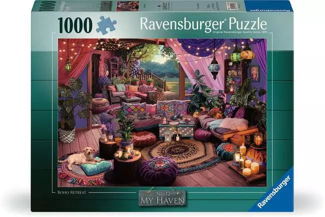 Ravensburger Boho Retreat 1000pc Jigasw Puzzle