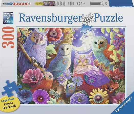 Ravensburger Night Owl Hoot 300pc Large Piece Jigsaw Puzzle