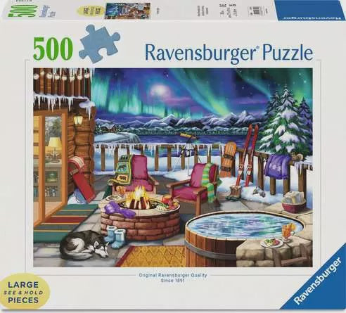 Ravensburger Northern Lights 500pc Large Piece Jigsaw Puzzle