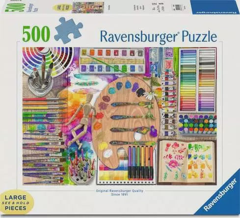 Ravensburger The Artist's Palette 500pc Jigsaw Puzzle