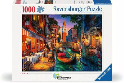 Ravensburger Canal Cruise In Venice 1000pc Jigsaw Puzzle
